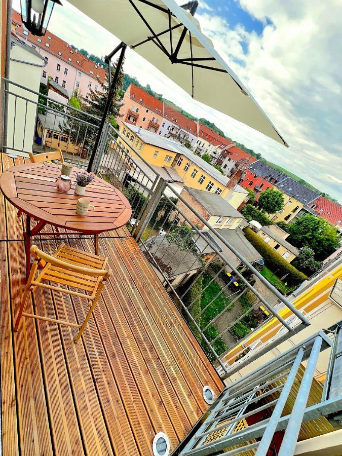 Elbling Apartment Mit Terrasse - Netflix - Parkplatz - Weinbergblick Meißen Exterior foto