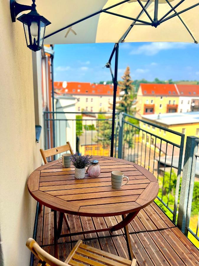 Elbling Apartment Mit Terrasse - Netflix - Parkplatz - Weinbergblick Meißen Exterior foto